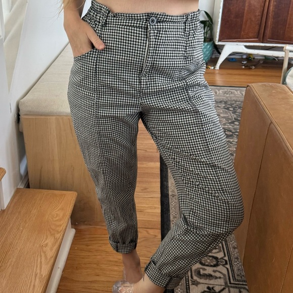 Urban Outfitters Pants - Urban Outfitters Silence & Noise Gingham Trousers Size 2